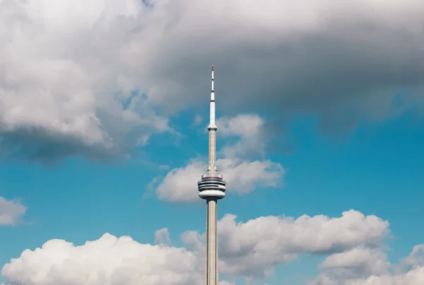 Views of the CN tower Toronto
