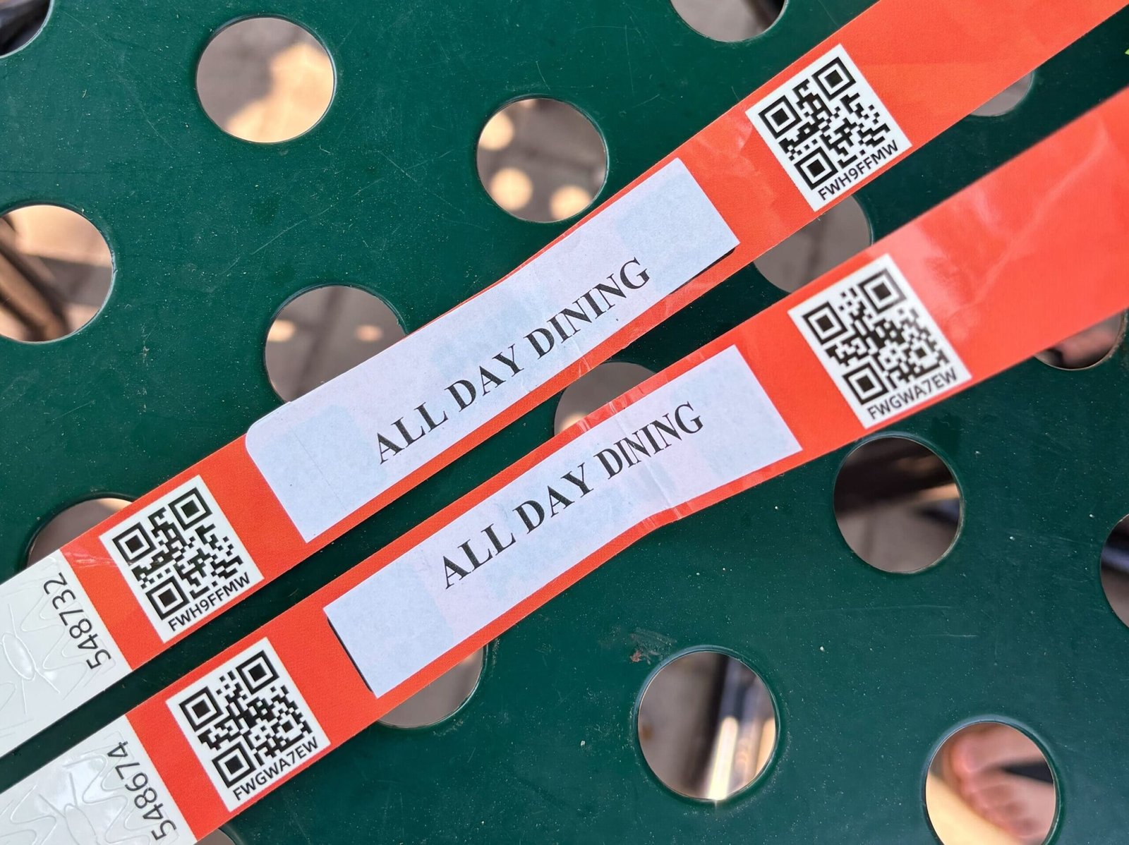 All Day Dining wristbands for unlimited meals at Canada’s Wonderland.